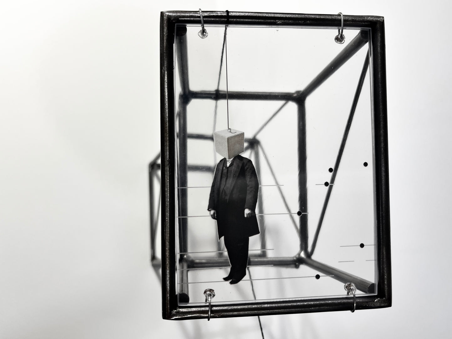 Sedimented Thought - Pendulum, Metal Wall Sculpture in Limited Serie