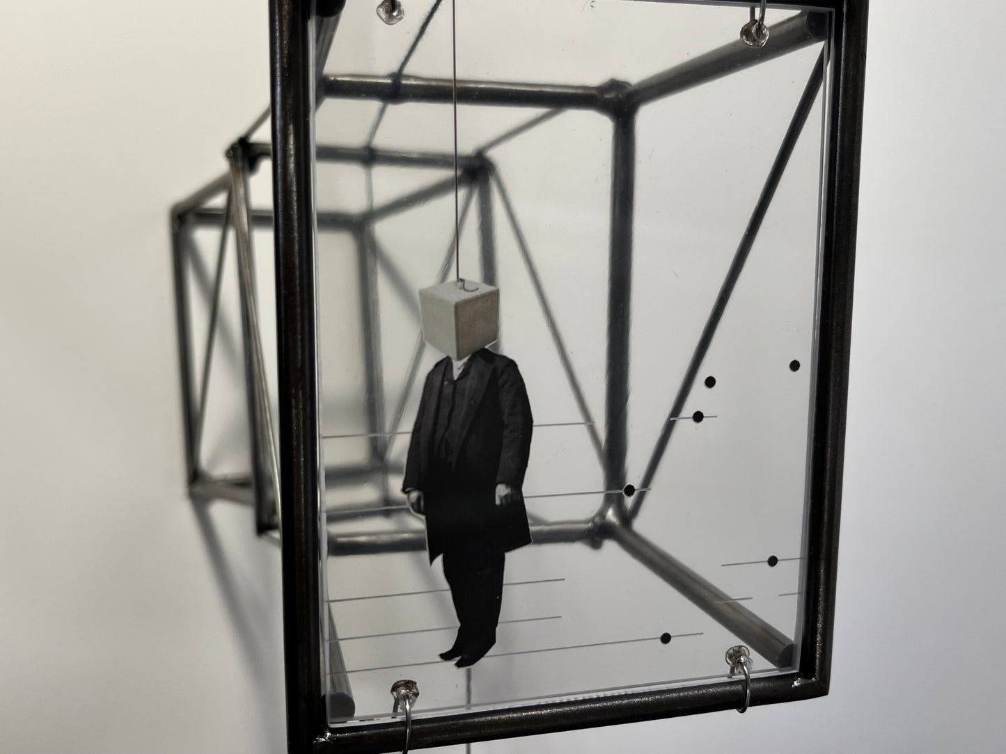 Sedimented Thought - Pendulum, Metal Wall Sculpture in Limited Serie