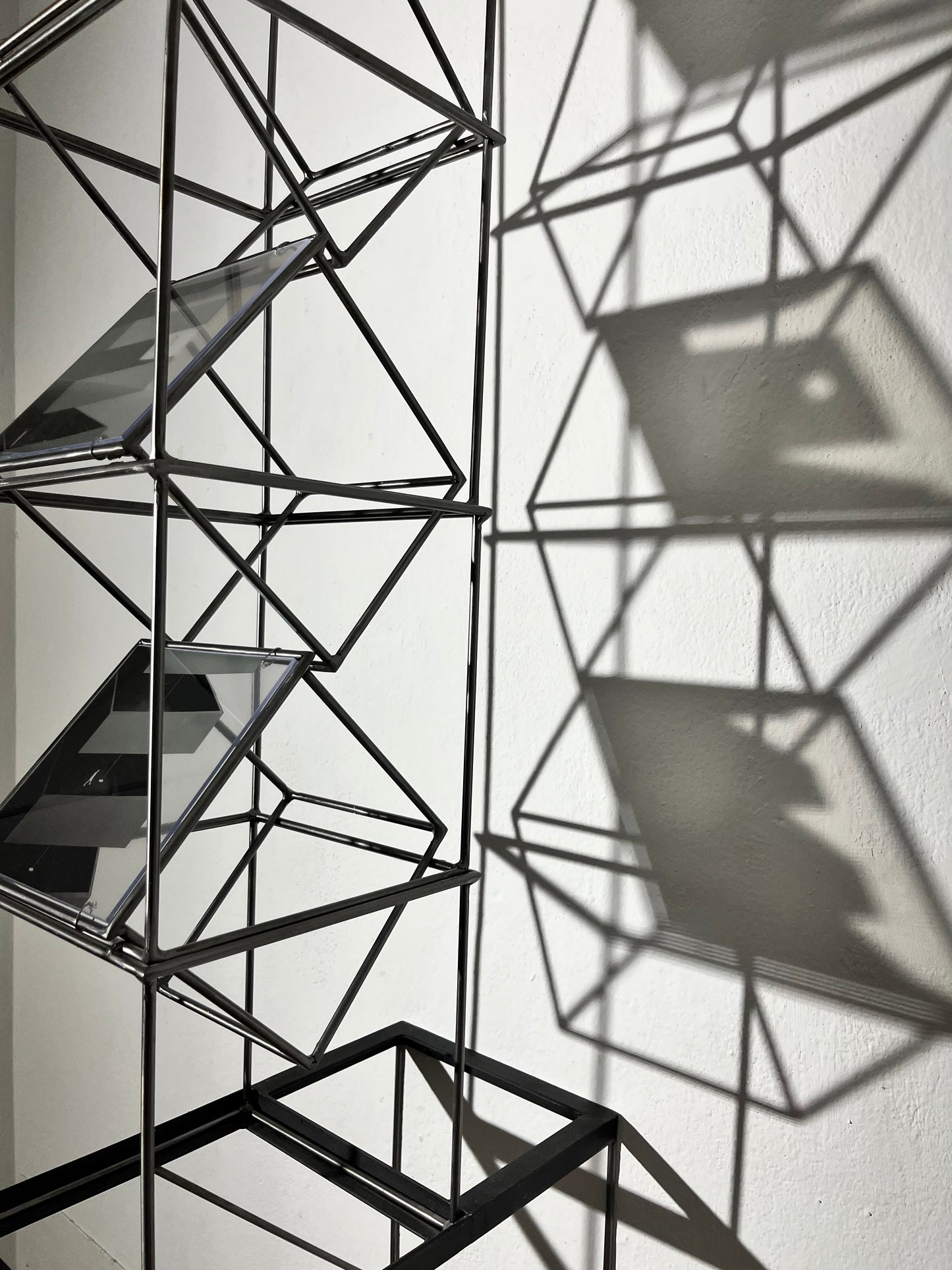 Numbered Limited Edition Wall Sculpture Brutalist Tower – Limited Edition Shadow Sculpture by Furst_Ori Artandshadow