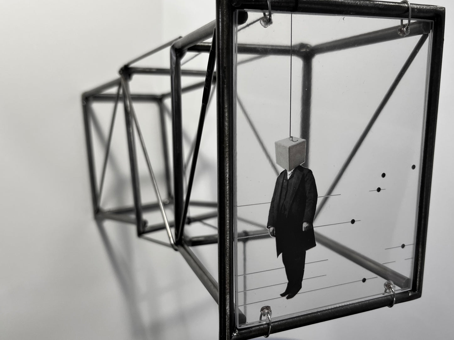 Sedimented Thought - Pendulum, Metal Wall Sculpture in Limited Serie