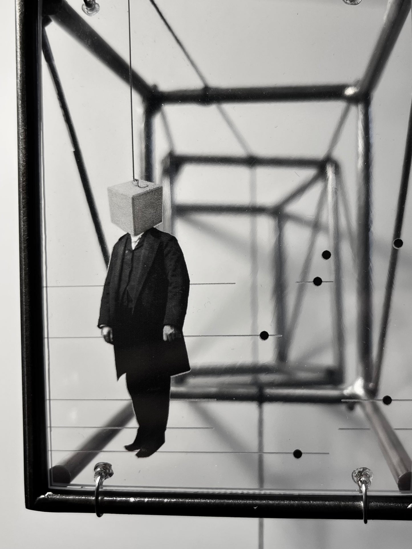 Sedimented Thought - Pendulum, Metal Wall Sculpture in Limited Serie