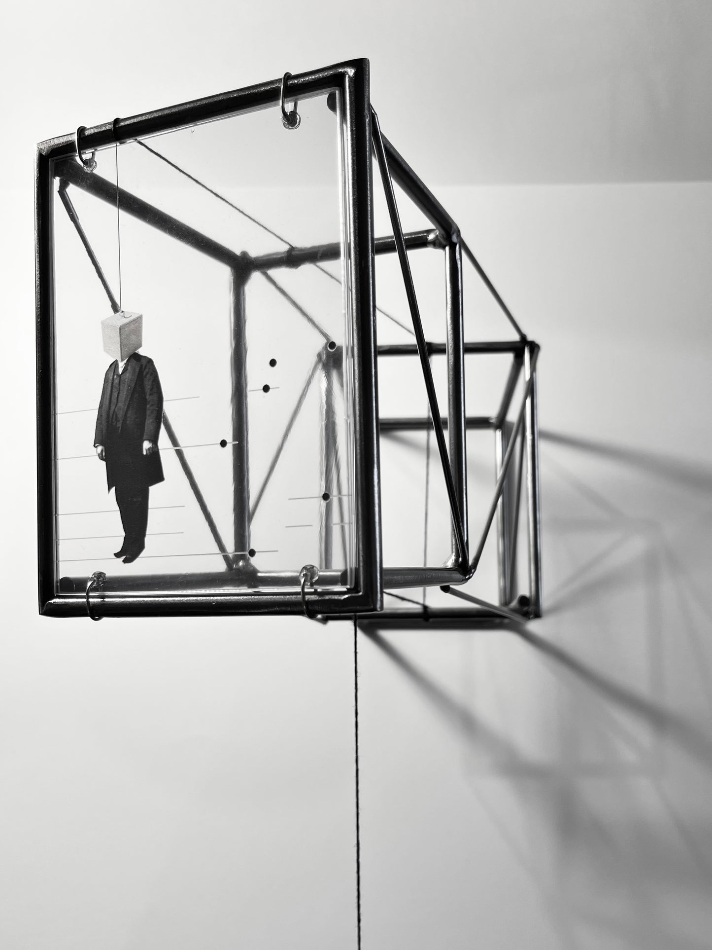 Sedimented Thought - Pendulum, Metal Wall Sculpture in Limited Serie