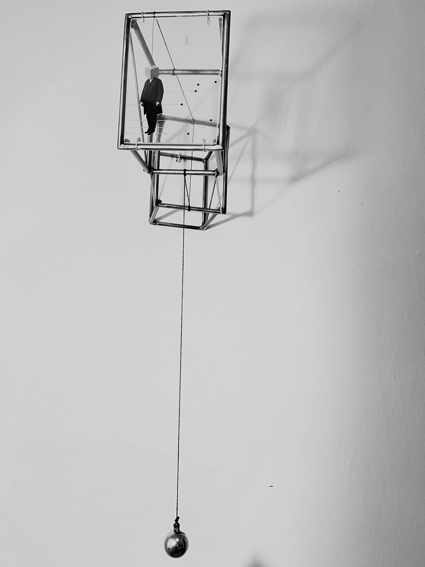 Sedimented Thought - Pendulum, Metal Wall Sculpture in Limited Serie