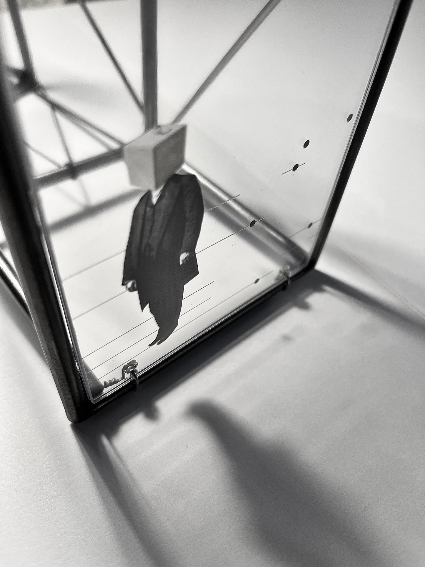 Sedimented Thought - Pendulum, Metal Wall Sculpture in Limited Serie