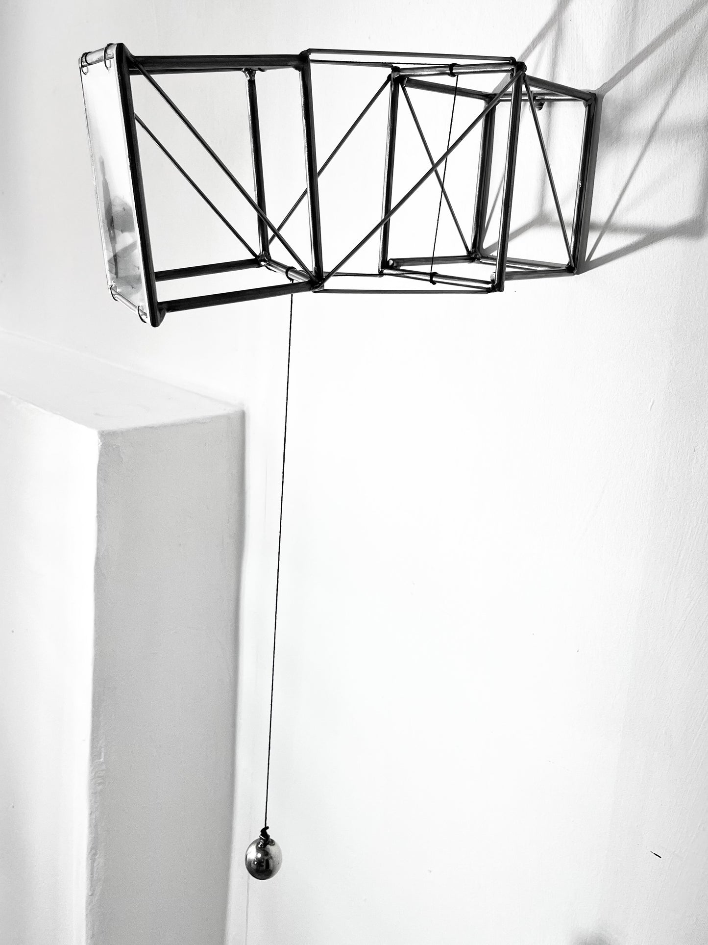 Sedimented Thought - Pendulum, Metal Wall Sculpture in Limited Serie