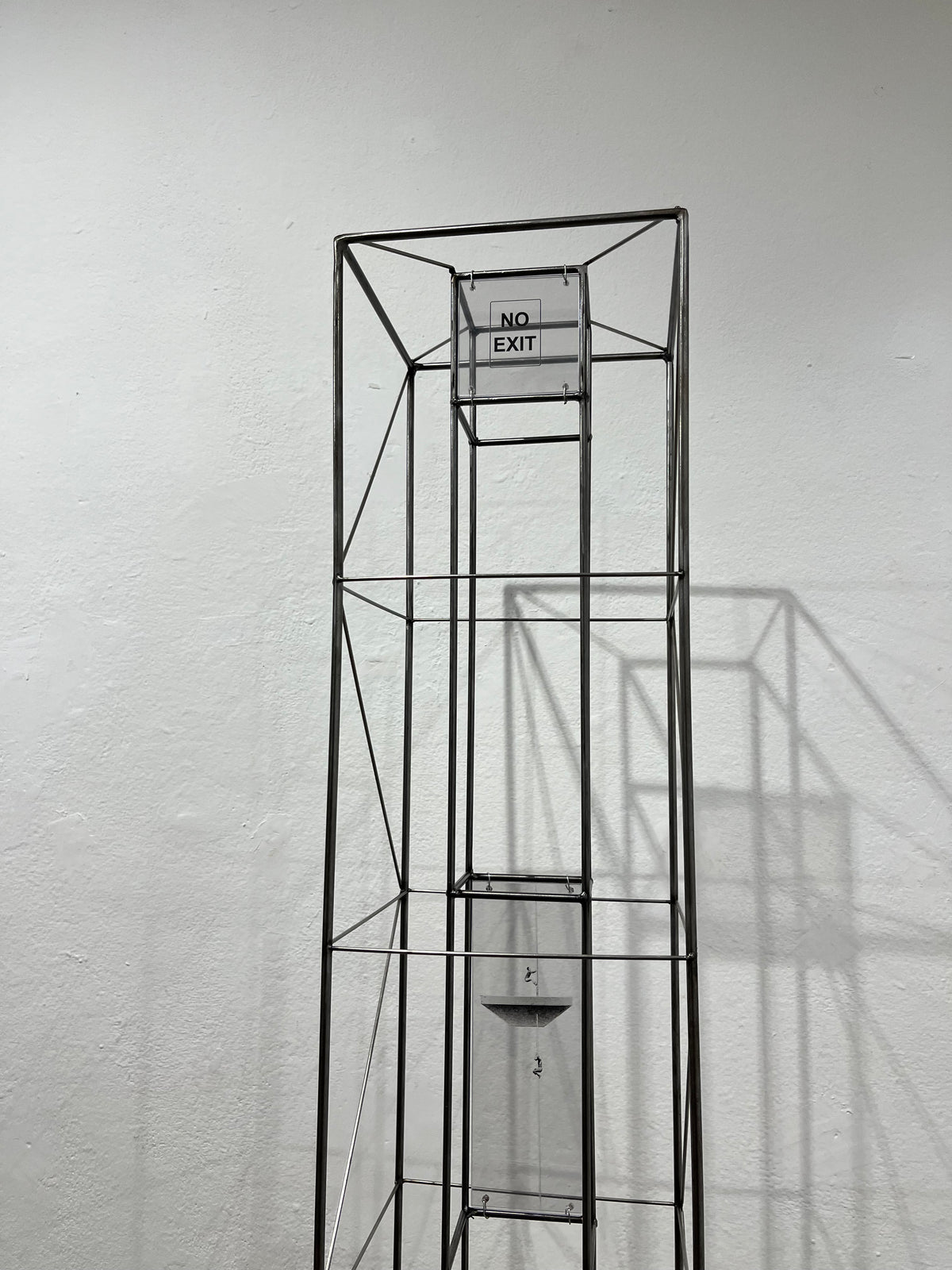 Original Fine Art Sculpture No Exit: A Unique 1-of-1 Architectural Shadow Narrative FURST_ORI