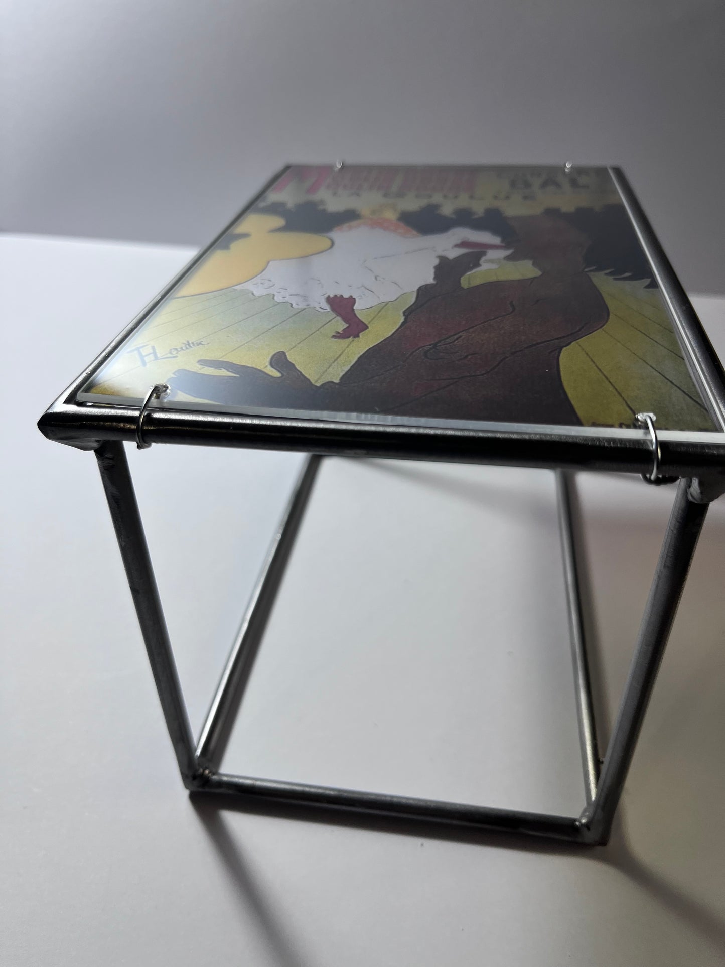 Moulin Rouge Steel and Shadow Sculpture, Toulouse-Lautrec, 13x18 cm