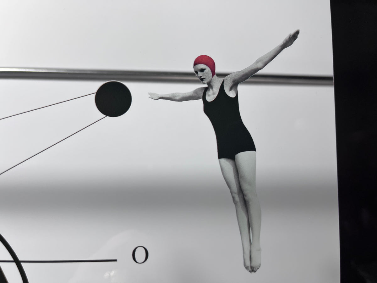 Constructing a Dive - Limited Edition Metal Wall Sculpture