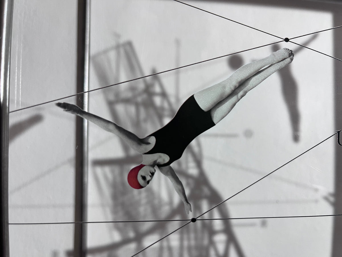 Constructing a Dive - Limited Edition Metal Wall Sculpture