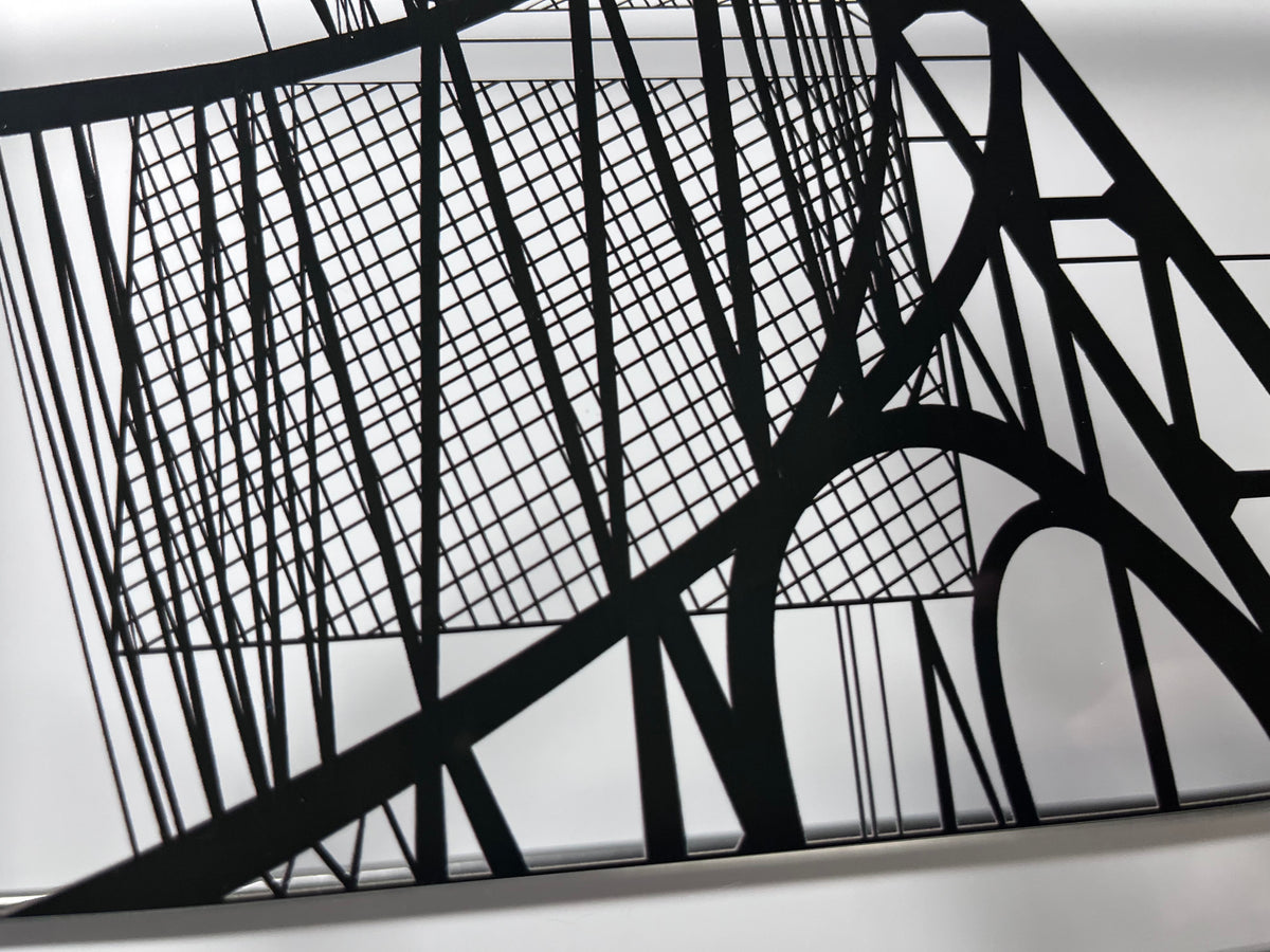Constructing a Dive - Limited Edition Metal Wall Sculpture