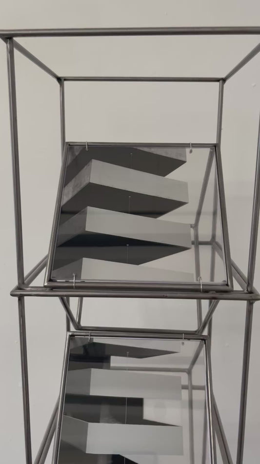 Brutalist Tower – Limited Edition Shadow Sculpture by Furst_Ori