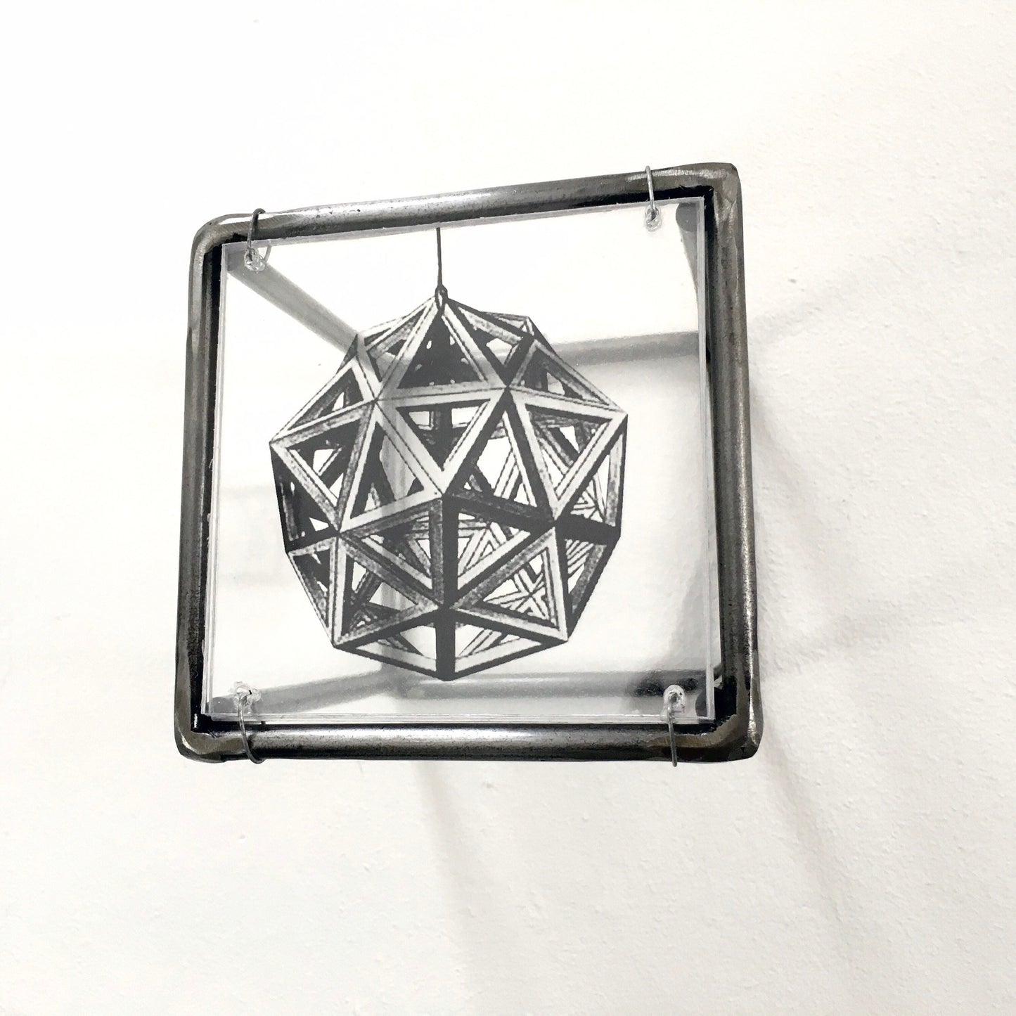 Sacred geometry, metal wall art with Leonardo da Vinci, Italian Renaissance, art print. Graduation gift. - artandshadow