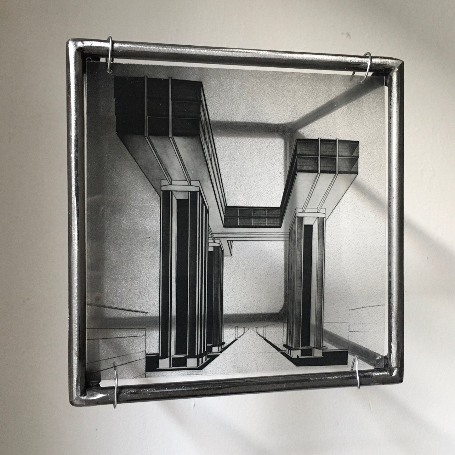 El Lissitzky conceptual architecture - wall sculpture. Artandshadow wall art